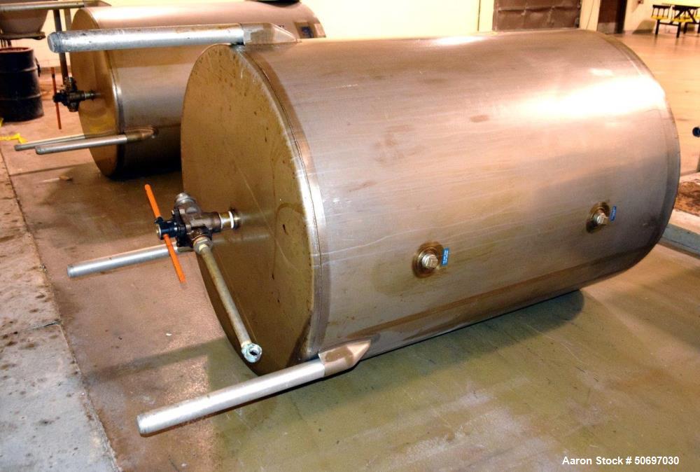 Used Perma-San Jacketed Tank, 350 Gallon